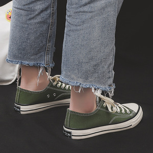 Giản Dị Thể Thao Giày Vải Cho Nam Giới Phụ Nữ Hợp Thời Trang Thấp <span class=keywords><strong>Top</strong></span> Sneakers Với Ren-up Cho Mùa Thu Đi Bộ Thời Trang Trẻ Sneakers - Product Image 3