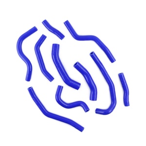 Durite de refroidissement de radiateur en silicone pour Honda <span class=keywords><strong>Transalp</strong></span> <span class=keywords><strong>600</strong></span> XL600V 1987-1993 Kit de durite en silicone - Product Image 6