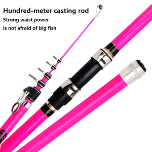 Canne à pêche télescopique de surfcasting en gros 3.9/4.5m en carbone T1000, puissance de <span class=keywords><strong>lancer</strong></span> 80-200g, pour longue distance - Product Image 3