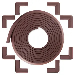Durable Rubber School Stair Corner Protector Guard For Home Wall
