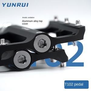 Yunrui tùy chỉnh đường xe đạp Đạp Hợp kim nhôm cho siêu nhẹ thép trục chính 6 mang T102 - Product Image 4