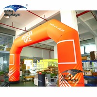 Prix usine Camping arche gonflable scellé à l'air arche de marque gonflable Sport de plein air Marathon début et finition gonfler Tube