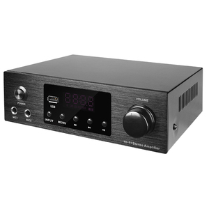 <span class=keywords><strong>HYPERSOUND</strong></span> 2CH 120W เครื่องขยายเสียงสเตอริโอไฮไฟสำหรับรถยนต์และบ้าน ทำจากโลหะ - Product Image 3