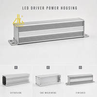 Boîtier en aluminium CNC, extrusion personnalisée, usinage CNC, boîtier en aluminium anodisé brossé pour l'électronique, usine OEM