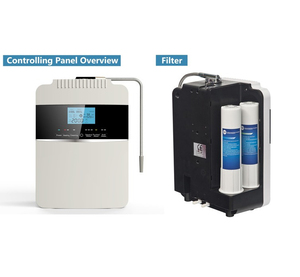 Ioniseur d'<span class=keywords><strong>eau</strong></span> électrique domestique en plastique pour <span class=keywords><strong>eau</strong></span> <span class=keywords><strong>alcaline</strong></span> et acide, système de filtration à hydrogène 1700PPB, <span class=keywords><strong>PH</strong></span> 2.5-11.5, pour l'<span class=keywords><strong>eau</strong></span> potable - Product Image 3