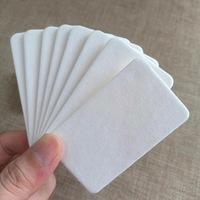 Papier absorbant en coton pour parfums, personnalisé, épais, blanc, 1,6 mm, enduit, pour test de parfum, désodorisant de voiture