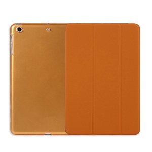 Funda Protectora Magnética Plegable de Cuero PU Inteligente para <span class=keywords><strong>iPad</strong></span> 2/3/4 de <span class=keywords><strong>9</strong></span>.<span class=keywords><strong>7</strong></span> Pulgadas, <span class=keywords><strong>Precio</strong></span> de Fábrica, Funda para Tablet con Cuatro Pliegues, Más Vendida - Product Image 1