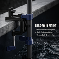 Moteur hors-bord de propulseur de bateau à moteur électrique à faible bruit de haute qualité 20LBS