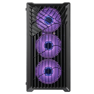 Snowman Đen máy tính để bàn Chassis trường hợp thiết kế tuyệt vời mATX Mini ITX giữa tháp cho chơi game pcs Tempered Glass tấm - Product Image 4