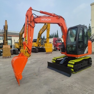 Excavadora HITACHI ZX70 en perfectas condiciones, bajas horas de trabajo (0-2000), 7 toneladas, peso operativo, 0,33 m³, capacidad del cucharón, potencia de 259kW - Product Image 2