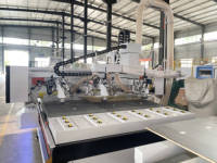 Porte en bois faisant cnc routeur découpeuse ATC cnc routeur 2130 1325 équipement de menuiserie linéaire machines à bois