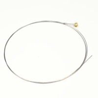 SAMHYUN KAG012Gauge Acoustic Guitar 1st String High E Steel Core Replacement String Good Handfeeling Durable Anti-Rust OEM