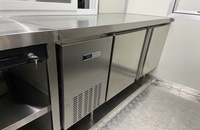 SANSHELL FS360 Remorque de restauration rapide en acier inoxydable, camion de vente ambulante, cuisine mobile, burgers, pizzas, glaces