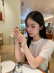 Reloj de Cuarzo de Lujo para <span class=keywords><strong>Mujer</strong></span>, 3ATM Resistente al Agua, Acero Inoxidable, Cristal Mineral, Esfera Ligera, Elegante y Moderno - Product Image 6