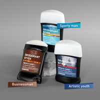 Desodorante en Barra MELAO Natural y Seguro Sin Aluminio para Hombre, Fragancia Perfumada, Desodorante Deportivo, Desodorante en Barra Sin Aluminio para Hombre