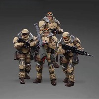 Corps de mercenaires/Plunderer Figurine d'action à l'échelle 1/18 Équipe de Rangers Modèle militaire d'anime Jouet de collection Accessoire