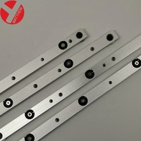 Tige de jauge de scie avec Table de travail, barre coulissante en aluminium, pour Table de toupie, pistes en T, 30mm et 45mm