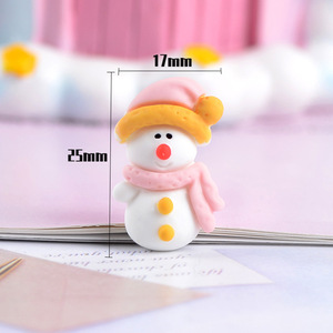 CHENXI Adorno de Resina Plano con Diseño de Alce Navideño 3D para Manualidades de Arcilla y Slime para Niños - Product Image 6