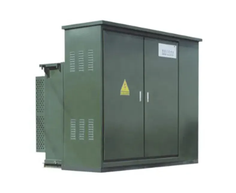 Tangki Transformer Substation Distribusi Voltase, Dipasang Di Bawah Bantalan Luar Ruangan