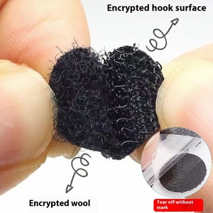 Thân thiện với môi trường hai mặt Nylon tự dính quan hệ cáp lực dính cao cho <span class=keywords><strong>Velcro</strong></span> cho xe ô tô ghế sofa mẹ-con móc vòng - Product Image 4