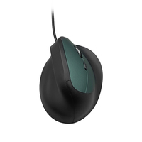 Penjualan Terbaru Mouse Optik Vertikal 6D Tombol USB Berkabel Desain Ergonomis Ukuran Besar untuk Penggunaan Kantor, Dapat Disesuaikan untuk Tangan Kanan, Stok Tersedia