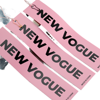Vente directe usine : Étiquettes imprimées en plastique souple, écologiques, imperméables et lavables, indéchirables pour sacs, chaussures et vêtements
