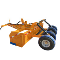 Niveleuse de terrain agricole GPS WisdomBeidou 3 mètres avec haute productivité pour l'utilisation en ferme et sur rizières