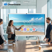 Tableau blanc interactif intelligent 4K, écran tactile, 55, 65, 75, 85, 86, 98 pouces, pour l'enseignement en classe scolaire