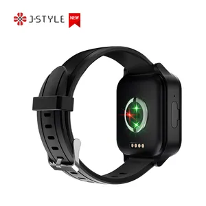 J-style 2032 4G Gps Sos Jam Tangan Kesehatan Pintar Dewasa dengan Android 4.4 OS Wifi dan Koneksi 3G 4G Ecg Spo2 Monitor Detak Jantung