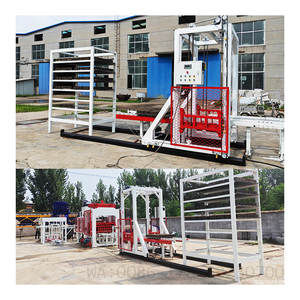 自動QT8-15ホンファ（HF）油圧PLC制御コンクリート中空ブロック製造機（長寿命） - Product Image 5