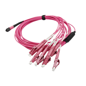 Cable de conexión de conector de 2 fibras, 8 núcleos, <span class=keywords><strong>OM4</strong></span>, 1-20 metros, MPO, cable de conexión de <span class=keywords><strong>fibra</strong></span> - Product Image 5