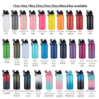 Bouteille d'eau isotherme en acier inoxydable 18/8 personnalisée, écologique, de 40oz, 32oz, 25oz, 22oz, avec logo, vente en gros Pupor