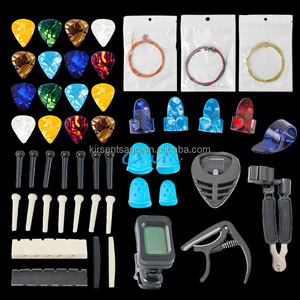 Giá bán buôn Electric Acoustic cổ điển Bass <span class=keywords><strong>Guitar</strong></span> bộ phận và phụ kiện Kit Picks Tuner dây - Product Image 1