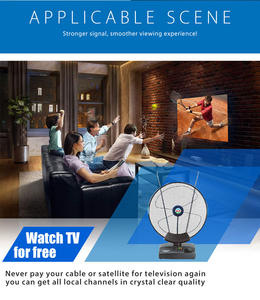 <span class=keywords><strong>ANTENA</strong></span> DE <span class=keywords><strong>INTERIOR</strong></span> DVBT <span class=keywords><strong>DIGITAL</strong></span> DE ALTA GANANCIA G13 CON BOOSTER INCORPORADO <span class=keywords><strong>PARA</strong></span> SEÑALES DE <span class=keywords><strong>TV</strong></span> <span class=keywords><strong>DIGITAL</strong></span> LOACL FILTRO 5G LISTO - Product Image 2