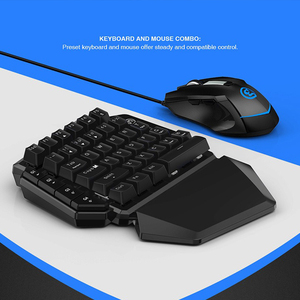 Nouveau <span class=keywords><strong>clavier</strong></span> <span class=keywords><strong>et</strong></span> <span class=keywords><strong>souris</strong></span> de jeu sans fil 2,4 GHz en plastique pour / One/PC/Consoles de jeu - Product Image 5