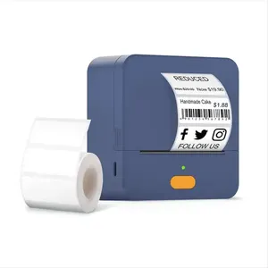 Gift Item Smart Mini Label Printer Barcode Logo Sticker Printing Machine Blue Tooth Android iOS Printer