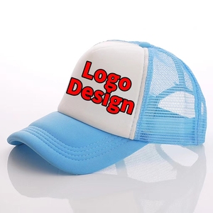 Sombrero de camionero de espuma premium: impresión personalizada profesional y logotipo bordado en malla, gorra de camionero lisa de 5 paneles al por mayor - Product Image 2