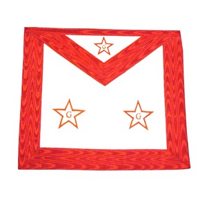 Tablier maçonnique de rite écossais maçonnique Tablier maçonnique de logo personnalisé Tablier maçonnique en cuir - Product Image 1