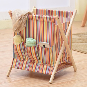 Portariviste Portatile Creativo Pieghevole <span class=keywords><strong>in</strong></span> <span class=keywords><strong>Tessuto</strong></span>, Porta Giornali, Scaffale Portaoggetti con Sacchetti <span class=keywords><strong>in</strong></span> Stoffa - Product Image 3