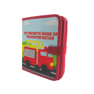 Nuovo Design 2025 Libro Sensoriale in Feltro - Gioco Educativo Montessori Attività di Apprendimento <span class=keywords><strong>per</strong></span> Bambini 0-8 Anni Certificato EN71 CPC - Product Image 2