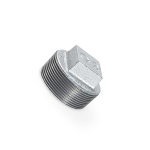 ข้อต่อท่อเกลียวนอก TSP ชนิด NPT Class 150 ข้องอ 90 องศา เหล็กหล่ออ่อน รูปทรงหกเหลี่ยมแบบย้อนยุค - Product Image 1