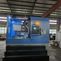 Torno CNC Vertical de Servicio Pesado VTC1250 con Control GSK, un Solo Husillo y Centro de Torneado con Eje C