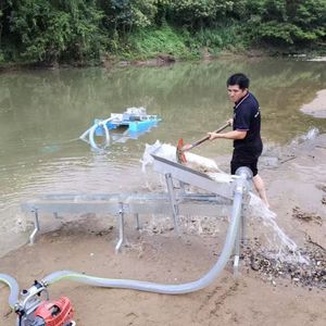 3 Inch7.5hp <b>Gasoline</b> Engine Powered Gold Sluice Box with High Recovery Rate for Placer Gold Separating - Product Image 6