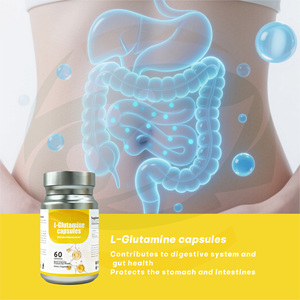 Capsules d'extrait d'<span class=keywords><strong>Hericium</strong></span> Erinaceus <span class=keywords><strong>L</strong></span>-Glutamine à base de plantes chinoises, marque privée, qualité alimentaire pour adultes, faible teneur en sucre/gras, pour <span class=keywords><strong>l</strong></span>'immunité - Product Image 2