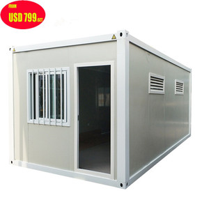 Giá rẻ prefab nhà di động New Zealand gõ xuống khung thép nhà kho lưu trữ ngoài trời Casa prefabricada modulares <span class=keywords><strong>container</strong></span> nhà - Product Image 4