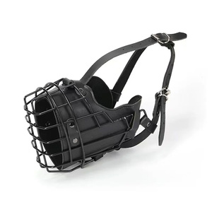 Bozal Ajustable para Pitbull - Acero Inoxidable y Cuero Anti-Mordidas para Perros Agresivos, Bozal de Entrenamiento Duradero y Transpirable - Product Image 5