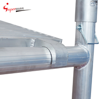Fabrication Construction Utilisation Plate-forme industrielle Marches en aluminium Escaliers Marches amovibles avec main courante
