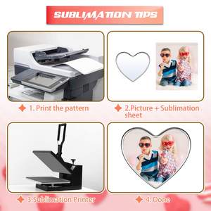 Kit de Botones Personalizables para Sublimación con Cierres de Mariposa para Manualidades, Joyería, Fabricación de Broches, Regalo para el Día de San Valentín - Product Image 2