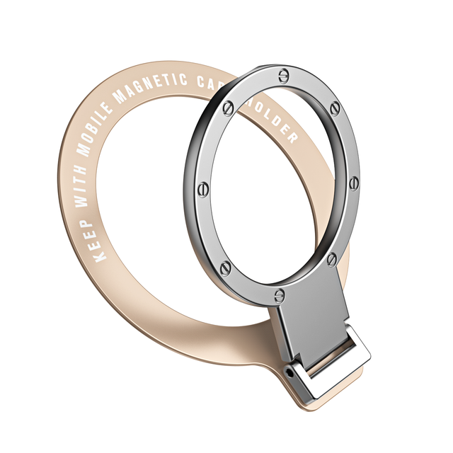 Magnetic Phone Ring Holder Detachable Magnet Finger Ring Grip Stand Magnetic Stand