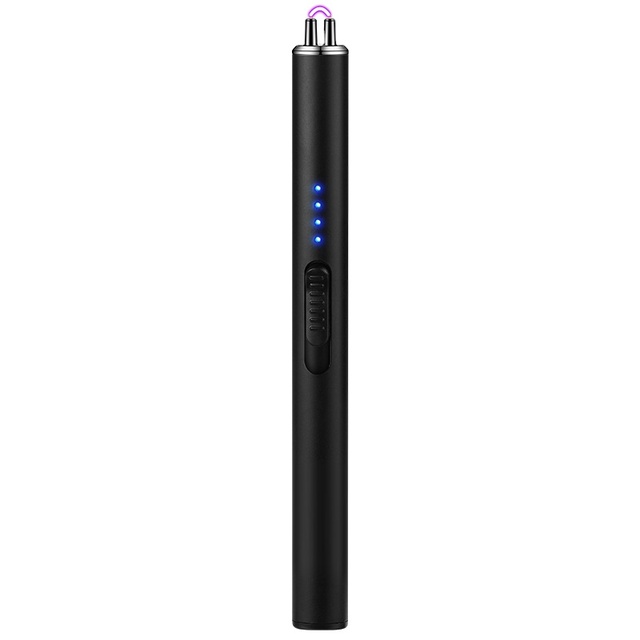 HD Hot Sale Double Arc Candle Electric Lighter Type-C Fast Charging Safety Lock Lighter Electronic Lighter